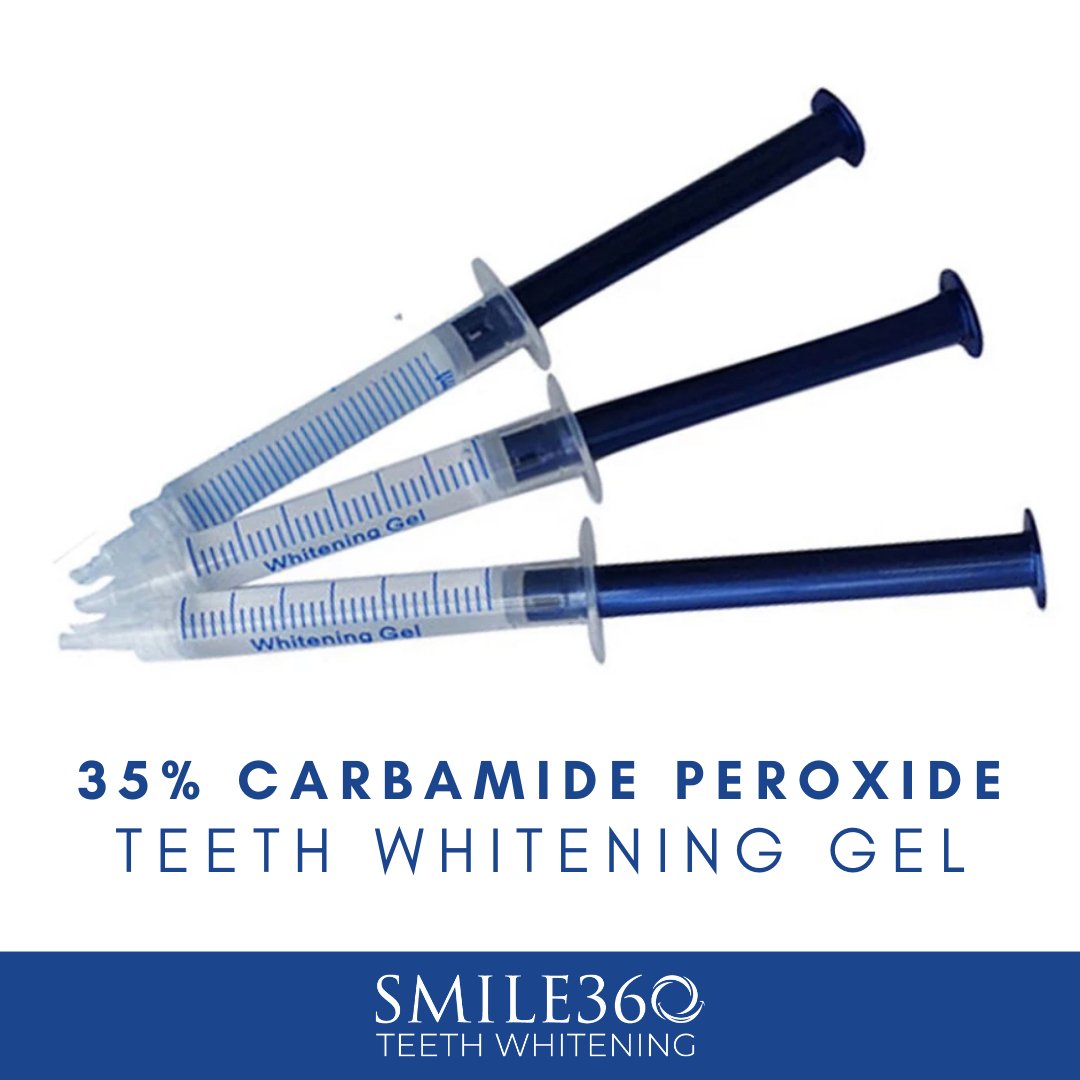 35% Carbamide Peroxide Teeth Whitening Gel, 3ml