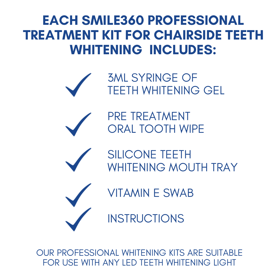 Smile360 Teeth Whitening 35% Carbamide Peroxide Professional Treatment Kit