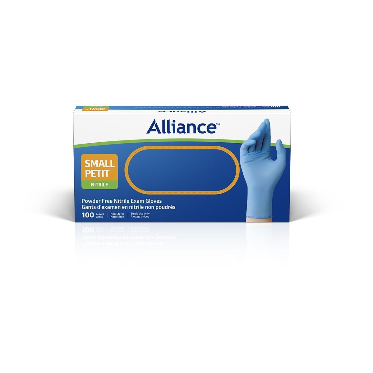 Alliance Disposable Nitrile Gloves, Medical Grade Exam Gloves, Small