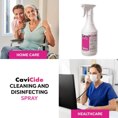 CaviCide Surface Disinfectant Spray Bottle, 24 fl oz / 709 ml *