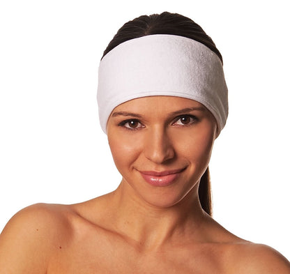 Deluxe Adjustable Spa Headband, Various Colors