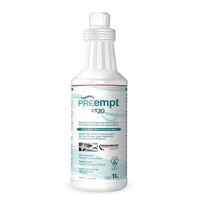 PREempt CS20 Disinfectant for Instrument + Devices, 1 Litre