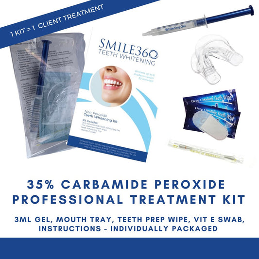 Smile360 Teeth Whitening 35% Carbamide Peroxide Professional Treatment Kit