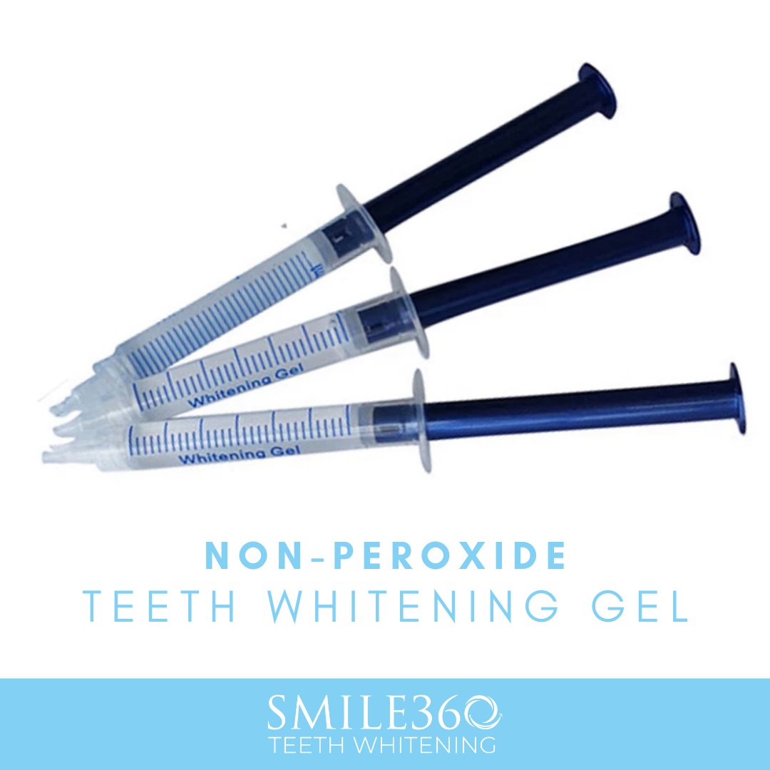 Teeth Whitening Gel, Non - Peroxide Gel, 3ml Syringes