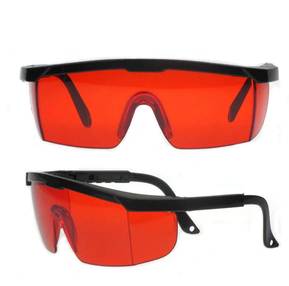 LED UV Teeth Whitening Goggles Red LED UV Protection Safety Glasses